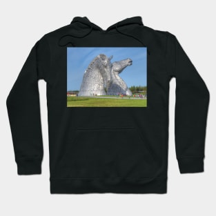 the Kelpies , Helix Park , Falkirk Hoodie